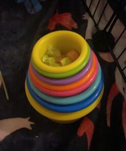 The First Years Stack & Count Stacking Cups - Toddler Toys - Learning and Baby Bath Toys for Kids - 8 Count 9 Piece Set 35 71mdtzNlnnL