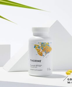 Thorne Undecylenic Acid (Formerly Formula SF722) - 250 mg of Undecylenic Acid - Fatty Acid Support for a Healthy Balance of Gut and Vaginal Flora - Gluten Free - 250 Gelcaps - 50 Servings 14 71me5rh7Z L