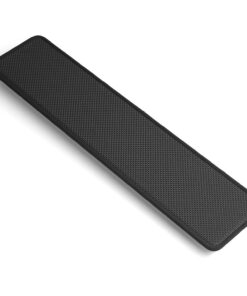 Glorious Gaming Wrist Pad/Rest - Full Standard Size - Black - Mechanical Keyboards, Stitched Edges, Ergonomic | 17.5x4 inches | 25mm/1in Thick (GWR-100) Full Size (Standard) 38 71mealivO6L