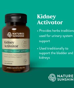 Nature's Sunshine Kidney Activator Capsules, 100 Capsules | Natural Kidney Supplement Contains Herbs to Support and Enhance Kidney Function and Urine Flow 10 71mewClZ PL