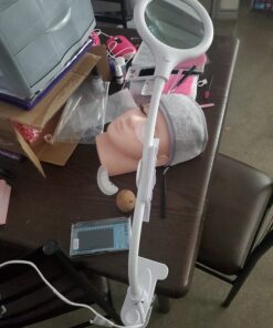 Brightech LightView Flex Magnifying Desk Lamp, 1.75X Light Magnifier, Adjustable Magnifying Glass with Light for Crafts, Reading, Close Work White 39 71mfoauzvDL