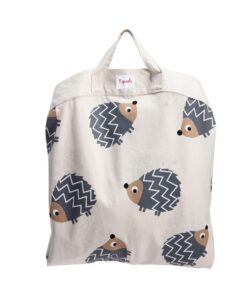 3 Sprouts Play Mat Bag – Large Portable Floor Activity Rug for Baby Storage - Hedgehog 16 71miEX1GgcL