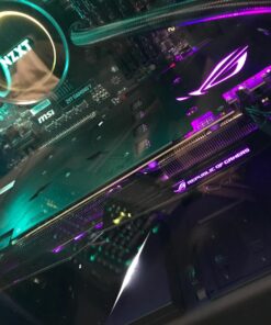 ASUS GeForce GTX 1080 8GB ROG Strix Graphics Card (STRIX-GTX1080-A8G-GAMING) Boost Clock 1835 MHz 51 71mjIk1dc L