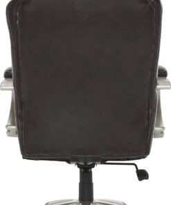 Serta Big and Tall Executive Office Chair with AIR Technology and Ergonomically Layered Body Pillows, Supports up to 350 Pounds, Bonded Leather, Roasted Chestnut 23 71mjMjksiGL