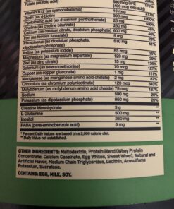 Optimum Nutrition Serious Mass, Weight Gainer Protein Powder, with Added Immune Support, Vanilla, 6 Pound (Packaging May Vary) 6 Pound (Pack of 1) 43 71mjh bUdjL