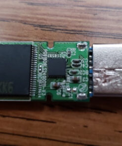 Micro Center SuperSpeed 2 Pack 32GB USB 3.0/USB3.1 Gen1 Flash Drive Gum Size Memory Stick Thumb Drive Data Storage Jump Drive (32G 2-Pack) Black - 32GB x 2 26 71mkMCejclL