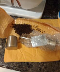 COLE & MASON Derwent Pepper Grinder - Stainless Steel Mill Includes Gourmet Precision Mechanism and Premium Peppercorns Pepper Mill 30 71mko BnIAL