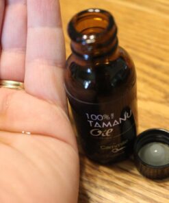 Cammile Q Organic Tamanu Oil - Natural Psoriasis Treatment - Great For Eczema, Acne & Scars - Cold Pressed 55 71mlB9VtZgL