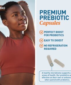 Dr. Tobias Prebiotics, Supports Digestion & Gut Health, Feed Good Probiotic Bacteria, Boost Gut Immune Function, Vegan & Non-GMO Gut Health Supplements for Men and Women, 30 Capsules, 30 Servings 30 Count (Pack of 1) 24 71mlnRbuH2L 1