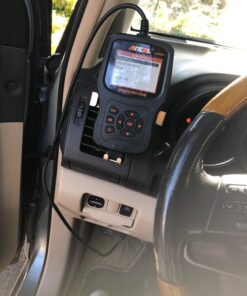 (Upgraded AD310) ANCEL AD530 OBD2 Scanner Diagnostic Tool with Battery Test Car Engine Light Code Reader Scan Tool, All OBD2 Function Enhanced Code Definition and Upgraded Graphing Battery Status Orange 54 71mmTEb6fkL