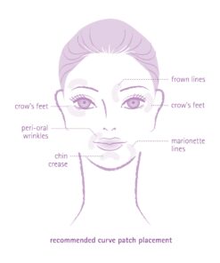 Toute Nuit Wrinkle Patches, Face Tape, Curve - Reducing Fine Lines Around Eyes and Mouth - 48 Patches 48 Count (Pack of 1) 9 71mmvARRUSL