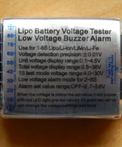 C23212 LiPo Voltage Checker w/ Adjustable Voltage Level Warning Buzzer 18 71moCJwbb5L