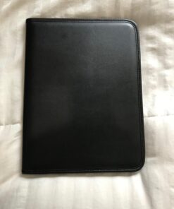 Samsill Professional Padfolio, Business Portfolio, Black, Includes 8.5 x 11 Writing Pad Full Size - 8.5x11 1 Pack 51 71mopJX8uL