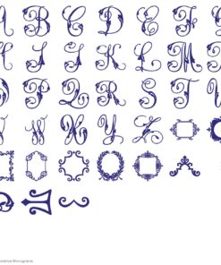 Cricut Anna's Decorative Monograms 14 71mqXsHkeeL