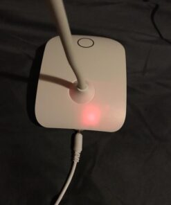 DEEPLITE LED Desk Lamp with Flexible Gooseneck 3 Level Brightness, Battery Operated Table Lamp 5W Touch Control,Compact Portable lamp for Dorm Study Office Bedroom,Eye-Caring and Energy Saving White 1 Pack 60 71mr1iBVyoL