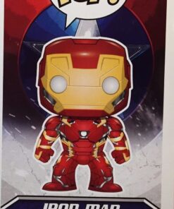 Funko POP Marvel: Captain America 3: Civil War Action Figure - Iron Man, Multi-Colored, Standard (7224) std 22 71mr2So3mwL
