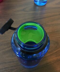 Nalgene Tritan Wide Mouth BPA-Free Water Bottle (48oz) Blue 40 71mrZftrh3L