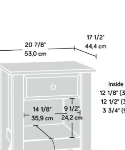 Sauder Shoal Creek Night Stand, Oiled Oak finish 27 71mrofJevkL