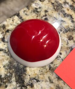 BAKER DEPOT 6 Holes Hot Chocolate Bomb Mold Dome Silicone Mould For Chocolate Cake Jelly Pudding Handmade Soap Round Shape Circle Cake Moulds Dia: 2 1/2 inches, Set of 2 52 71msERbkt1L