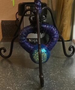 Ravenox Natural Twisted Cotton Rope | Made in The USA | Strong Triple-Strand Cordage for Sports, Décor, Pet Toys, Crafts, Macramé & Indoor Outdoor Use| by The Foot & Diameter (Multiple Color) Lime Glitter 1/4 Inch x 10 Feet 22 71mt7uza1wL