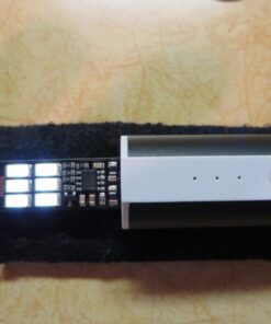 Yitee 5pcs LED Circuit Boards USB Light Keychain Super Bright 6 LEDs Mini USB Light Lamp with Smart Touch Electrodeless Dimming Switch for Laptop Keyboard Light(Pure White), Qty:5 6-LED Touch Dimmer Switch(5pcs) 48 71mueMoxPkL