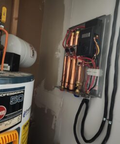 Rheem 18kW 240V Tankless Electric Water Heater 31 71mupfbMJsL