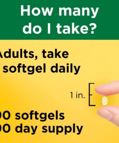 Nature Made Extra Strength Vitamin D3 5000 IU (125 mcg), Dietary Supplement for Bone, Teeth, Muscle and Immune Health Support, 90 Softgels, 90 Day Supply 90 Count 20 71mvgHc09cL