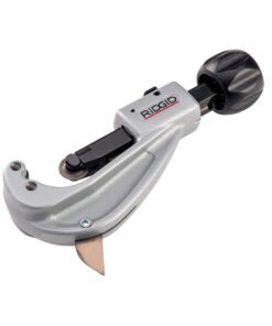 RIDGID 31632 Model 151 Quick-Acting Tubing Cutter with 1/4"-1-5/8" Cutting Capacity, Silver Black Tubing Cutter, Small 33 71mw1EoypJL