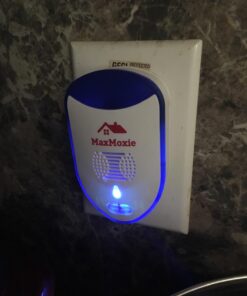 MaxMoxie Ultrasonic Pest Repeller, Humane Mice Control Electronic Insect Repellent, Reject Rodent Bed Bug Spider Rat 35 71mxDBKgXpL