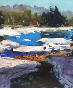 MyArtscape Travel Paint Brush Set, 7 Ultra Short-Handle Brushes with Case Holder - for Watercolor, Gouache and Acrylic - Synthetic Hair - Ideal for Plein Air Painting - Art Supplies 38 71mxFFFSsfL