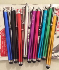 Sty-HD 9 pcs Rainbow of Colors Capacitive Stylus/Styli Touch Screen Cellphone Tablet Pen for iPhone 4 4s 3 3Gs iPod Touch iPad 2 Motorola Xoom, Samsung Galaxy, BlackBerry Playbook AMM0101US, Barnes and Noble Nook Color, Droid Bionic Fashionista 54 71my6M69saL