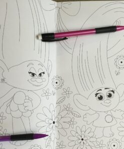 It's Color Time! (DreamWorks Trolls) (Adult Coloring Book) 23 71myEb uE1L