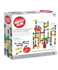 Marble Run: 123 Piece Set (103 Durable Pieces and 20 Marbles) Exclusively at MINDWARE! 24 71myTTXnJDL