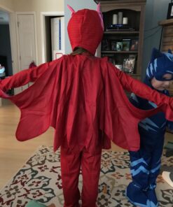 PJ Masks Owlette Deluxe Toddler Costume Large (4-6) Red 44 71myTp0EsL