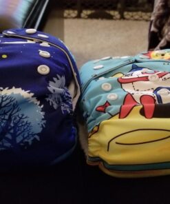 Sposie Diaper Booster Pads - Diaper Pads Inserts Overnight, Cloth Diaper Inserts and Overnight Diapers Size 4-6, Diaper Liners Baby Products 59 71myTuTMdL