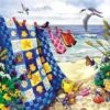 SUNSOUT INC - Seaside Summer - 500 pc Large Pieces Jigsaw Puzzle by Artist: Nancy Wernersbach - Finished Size 19.25" x 26.625" - MPN# 62956 25 71mzikE8CGL