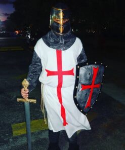 Fun World Costumes Templar Knight One Size White 6 71mzx1TqH4L
