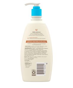 Aveeno Baby Daily Moisture Gentle Body Wash & Shampoo with Oat Extract, 2-in-1 Baby Bath Wash & Hair Shampoo, Tear- & Paraben-Free for Hair & Sensitive Skin, Lightly Scented, 18 fl. oz 25 71n z5NNgyL