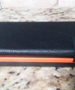 FEELLE Solar Charger Power Bank - 25000mAh Portable Phone Charger 3A Fast Charging External Battery Pack with 4 Solar Panels for Phone Outdoor Camping Orange Yellow 44 71n0BhGVLL