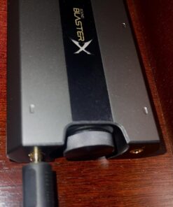 Sound BlasterX G6 Hi-Res 130dB 32bit/384kHz Gaming DAC, External USB Sound Card with Xamp Headphone Amp, Dolby Digital, 7.1 Virtual Surround Sound, Sidetone/Speaker Control for PS4, Xbox One 130 dB DNR at 32-bit / 384 kHz 61 71n0KRb8AfL