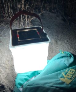 LuminAID PackLite Max 2-in-1 Camping Lantern and Phone Charger | For Backpacking, Emergency Kits and Travel | As Seen on Shark Tank Max White 150 Lumens 41 71n0hhdoXjL