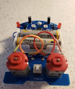 MiOYOOW Practice Soldering Learning Electronics Kit Smart Car Soldering Project Kits Line Following Robot Beginners DIY Electronics Education School Competition W/English Manual 1 Pack-soldering Tracking Car(dc Motor) 58 71n20qvfekL