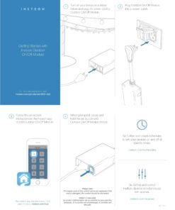 Insteon Smart Outdoor On/Off Plug-in Module, 2634-222 - Insteon Hub required for voice control with Alexa & Google Assistant 15 71n3OA0r6tL