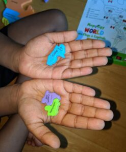 Imagimake Mapology World Map Puzzle - Includes Country Flags & Capitals | Educational Toys for Kids 5-7 | Fun Jigsaw Puzzle for Girls & Boys Toy Age 6-8 | Games for Kids 8-12 for Kids World with Capitals 57 71n3W3pwmpL