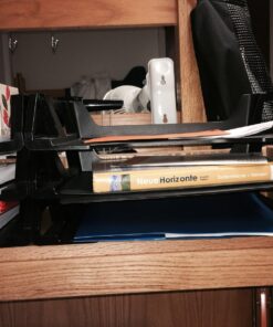 Officemate Recycled Desk Tray, Side Load, 15 1/8 x 8 7/8 x 15, Letter/A4, 6/PK (26212) 41 71n4QD9vItL