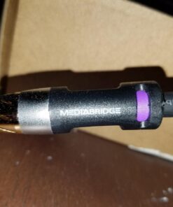 Mediabridge™ Ultra Series Subwoofer Cable (50 Feet) - Dual Shielded with Gold Plated RCA to RCA Connectors - Black - (Part# CJ50-6BR-G1) 25 71n4laXjhgL