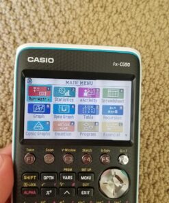 CASIO PRIZM FX-CG50 Color Graphing Calculator,Black & White,7.21"Wx10.32"Lx2.05"H 33 71n50CuZs8L 2