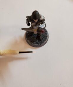 The Army Painter Psycho Brush - Detail Acrylic Paint Brushes Handmade in Europe - Rothmarder Sable Hair - Hobby Small Paint Brush for Art Watercolor Oil Painting Miniatures 1 Pack 33 71n5areBvL