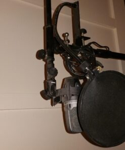 Nady MPF-6 6-Inch Clamp On Microphone Pop Filter with Flexible Gooseneck and Metal Stabilizing Arm Pop Filter with Stablizing Arm 40 71n5oeV7IkL