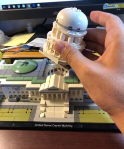 LEGO Architecture 21030 United States Capitol Building Kit (1032 Pieces) (Discontinued by Manufacturer) 30 71n730JoNGL